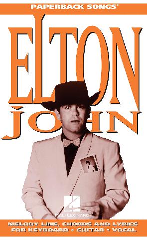 Paperback Songs - Elton John vocal / chord