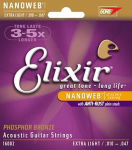 Elixir Acoustic Nanoweb 16002