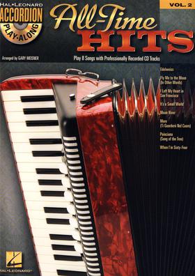 Accordion play along - All-time hits + CD