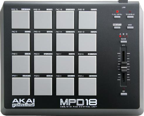 Akai MPD 18