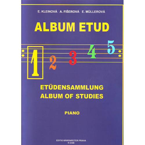 Album etud 1 - E.Kleinová, A.Fišerová, E.Mullerová