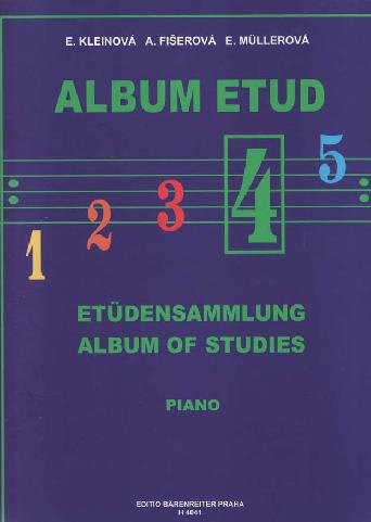 Album etud 4 - E.Kleinová, A.Fišerová, E.Mullerová