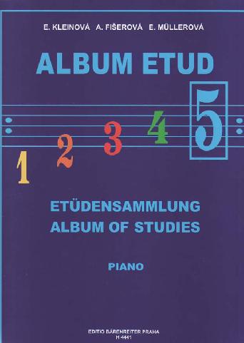 Album etud 5 - E.Kleinová, A.Fišerová, E.Mullerová