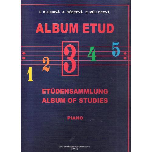 Album etud 3 - E.Kleinová, A.Fišerová, E.Mullerová