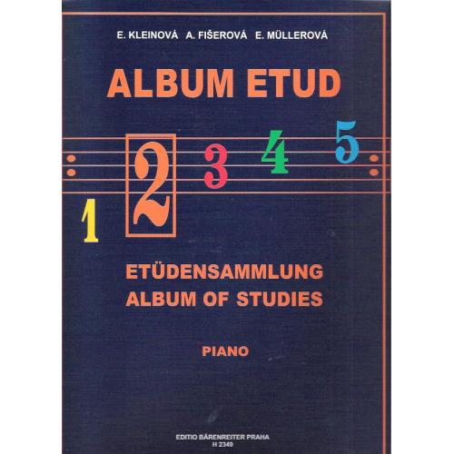 Album etud 2 - E.Kleinová, A.Fišerová, E.Mullerová