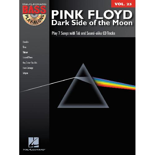 BASS PLAY-ALONG 23 - PINK FLOYD: Dark Side of the Moon + CD bass & tab