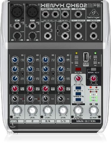 BEHRINGER Xenyx QX602MP3