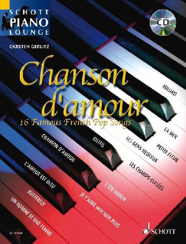 Chanson damour piano solos + CD