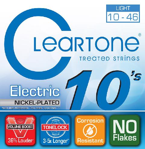 Cleartone Electric Treated Strings