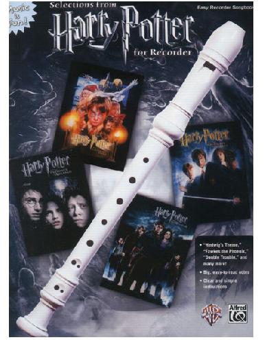 Harry Potter for Recorder - pro zobcovou flétnu ve velmi snadné úpravě