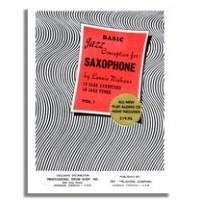 Jazz Conception for Saxophone by Lennie Niehaus 1 (red) + CD for C / Bb / Eb instruments