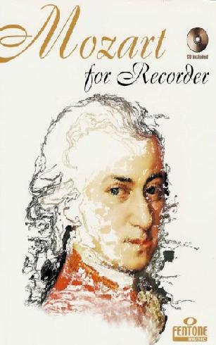 Mozart For Recorder + CD / zobcová flétna 