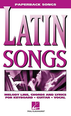 Paperback Songs - Latin Songs vocal / chord 