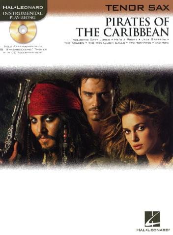 PIRATES OF THE CARIBBEAN + CD tenor sax