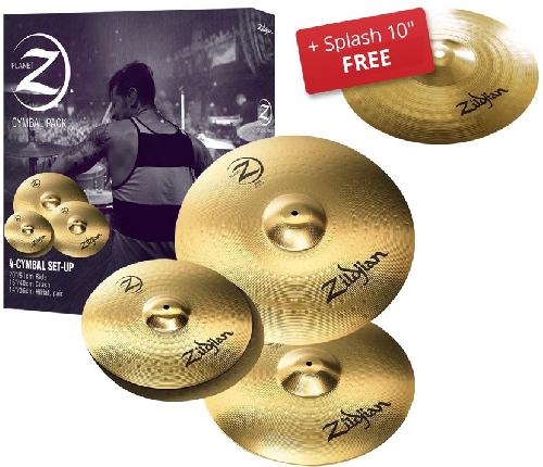 Zildjian Planet Z 4 pack + 10